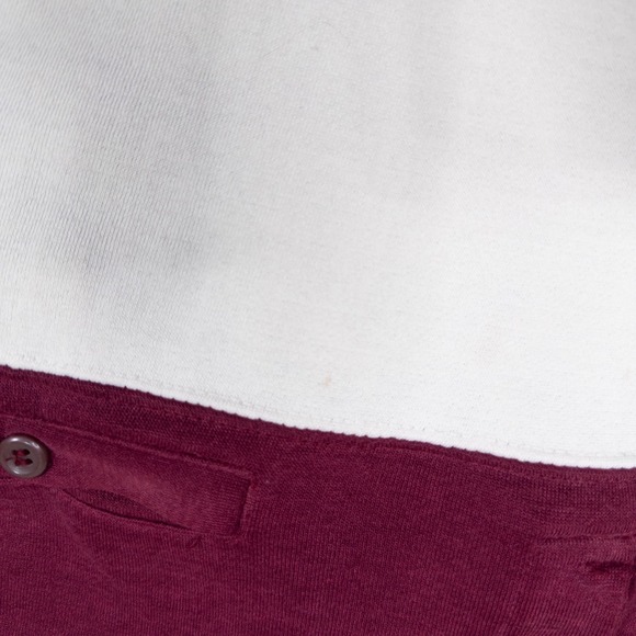 Vintage Winner Rugby Shirt Pullover Men Large Striped Red Long Sleeve Sweatshirt - Picture 5 of 8